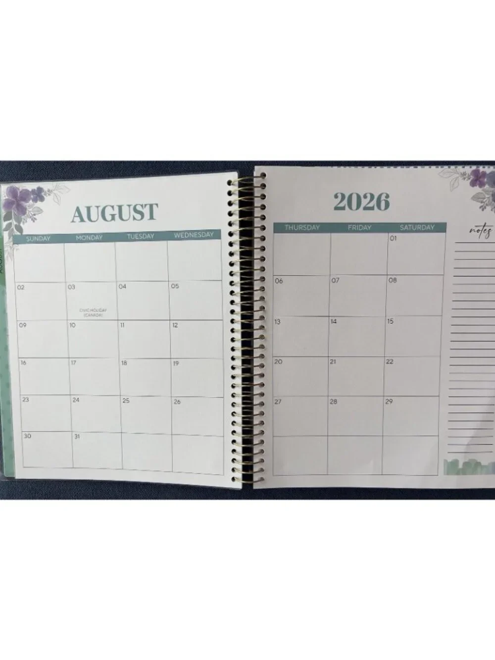 Planner 17 Month 2026-27 DRAGONFLY Month Day Week Organizer Calendar 9